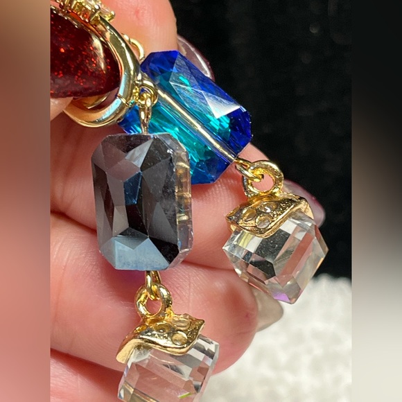 ⭐️🎁OMG the most gorgeous colour-Swarovski earrings-rhinestone - Picture 10 of 12